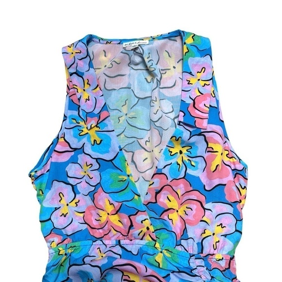 For Love & Lemons Tropical Floral Yasmin Mini Dress US S - Picture 3 of 12